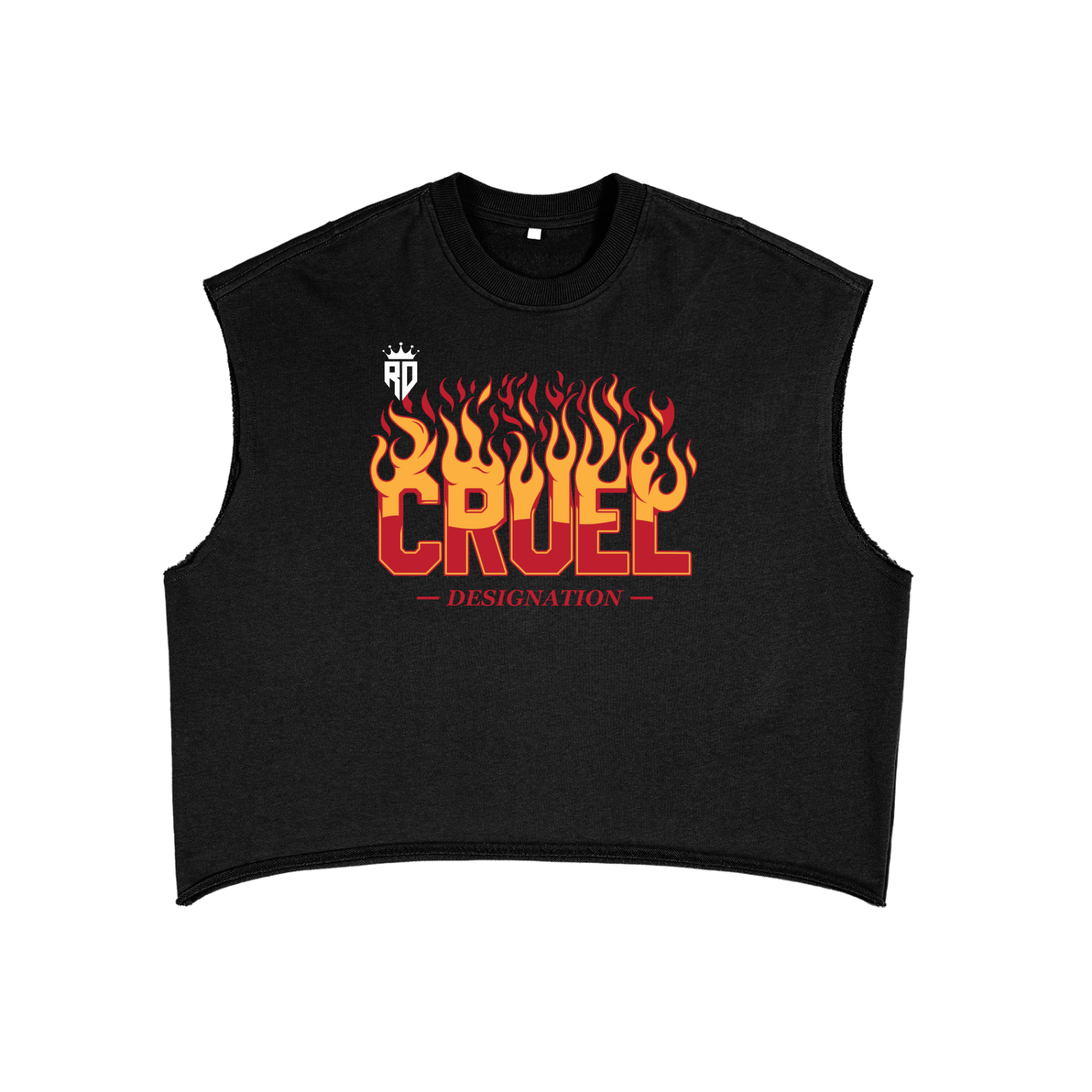 French Terry Boxy Tank Top