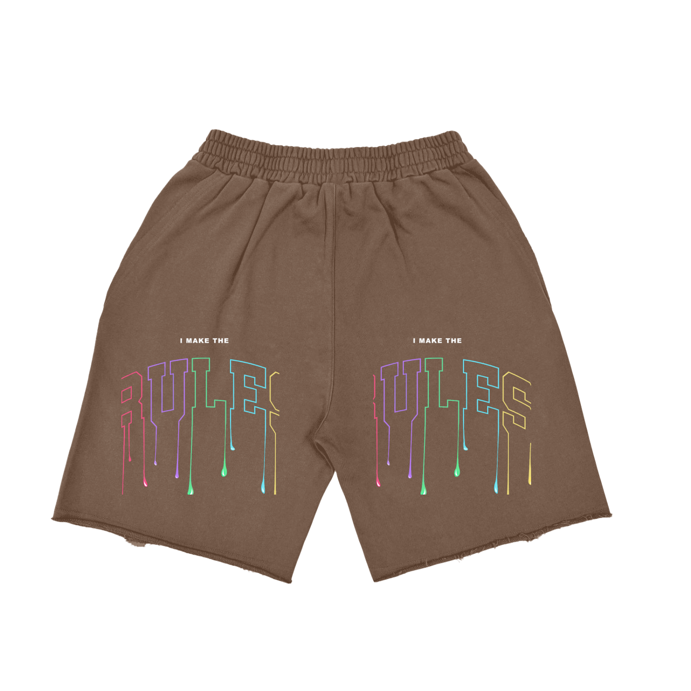 Heavyweight Vintage Washed Tiger Stripes Short Pants - 360 GSM