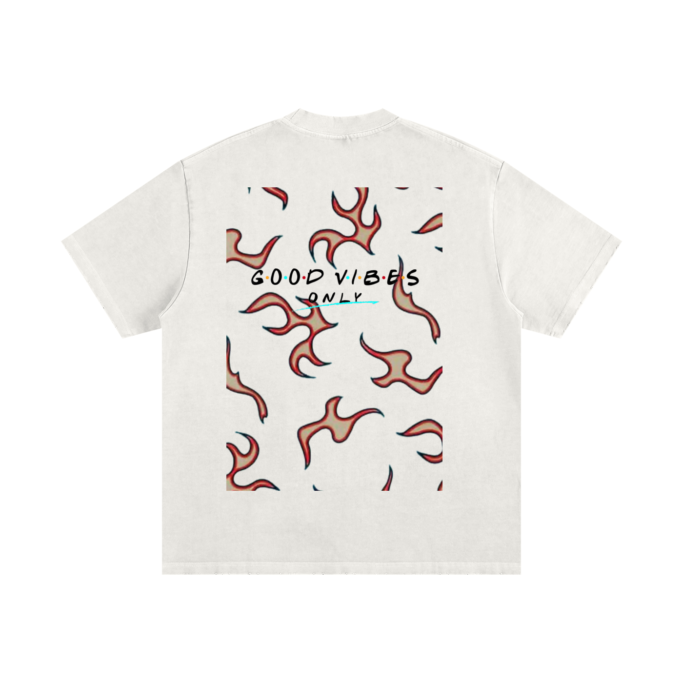Heavyweight Vintage Washed Frayed T-Shirt