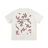 Heavyweight Vintage Washed Frayed T-Shirt