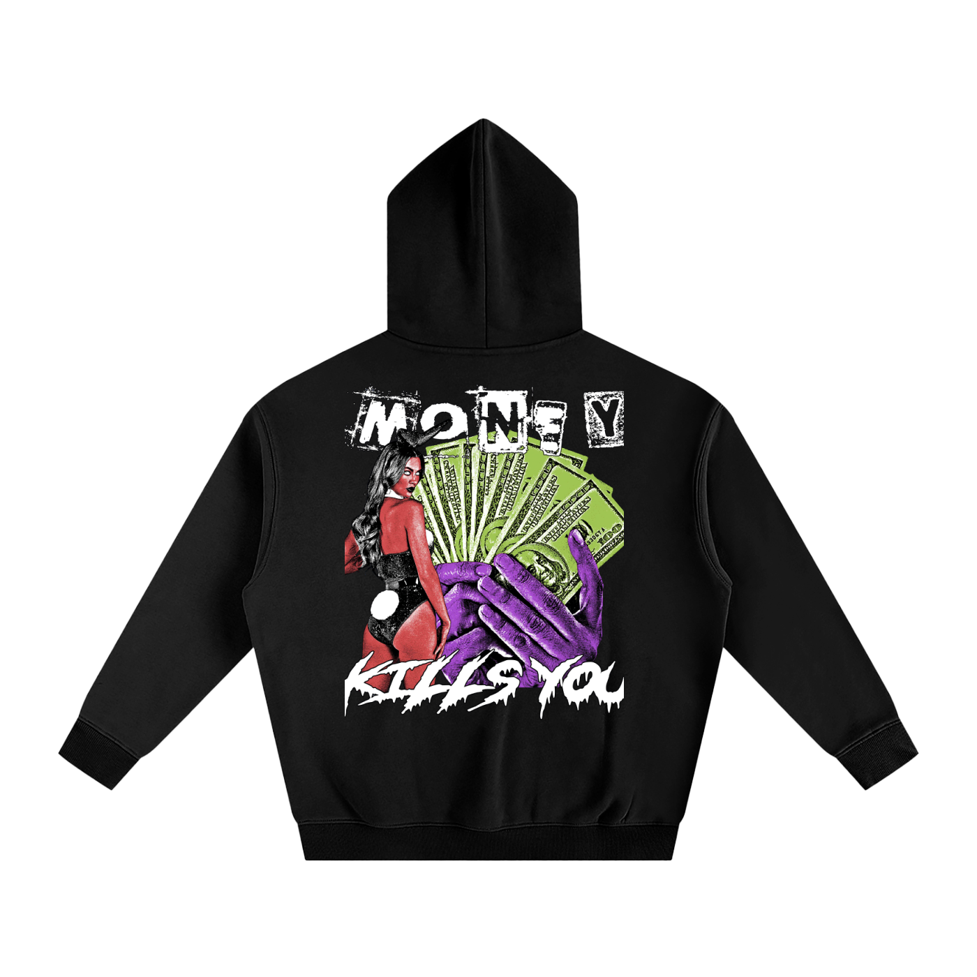 Oversize Fleeced Hoodie