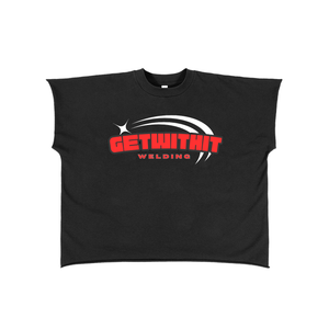 Raw Edge Boxy Non-Shrink T-Shirt
