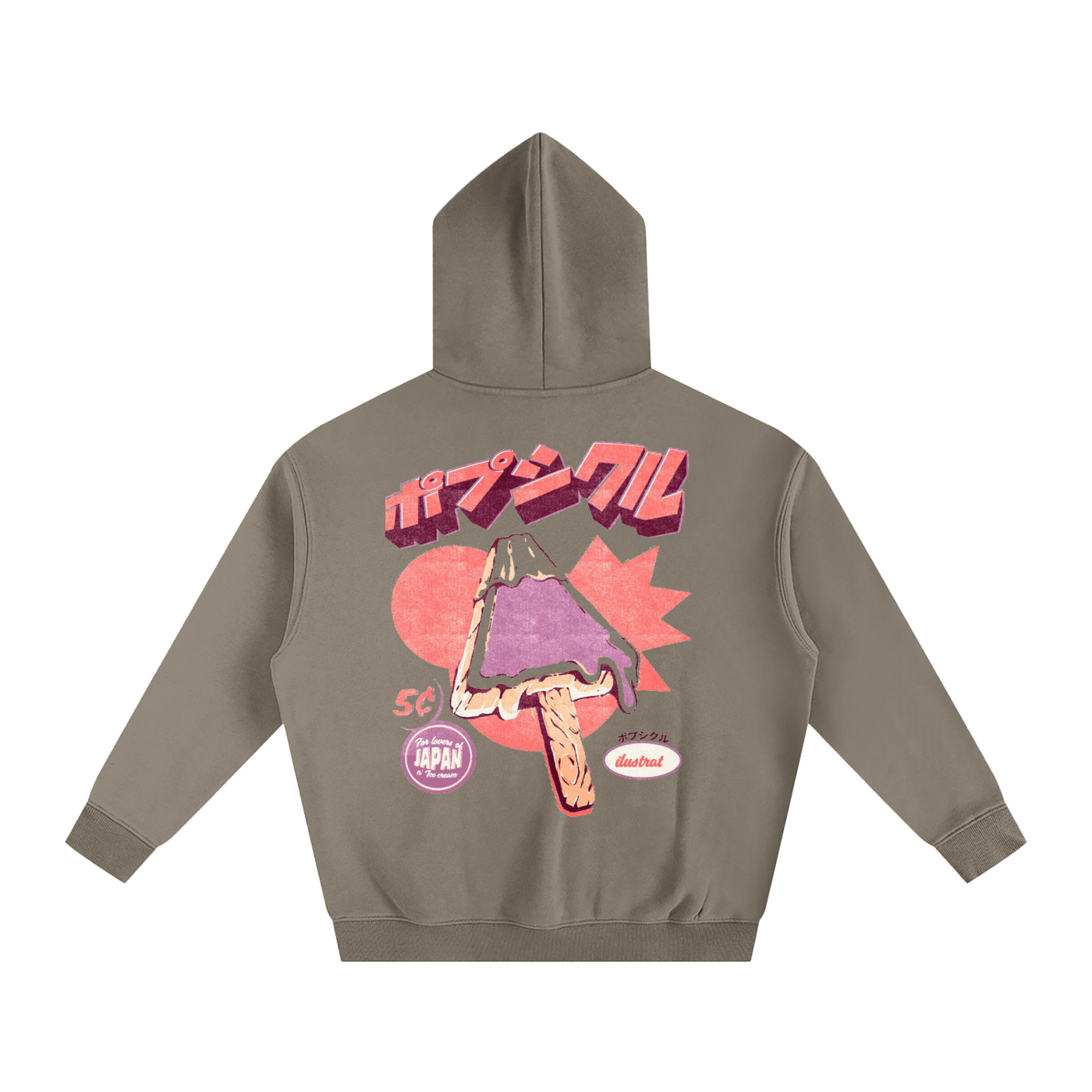 Oversize Fleeced Hoodie