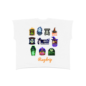 Raw Edge Boxy Non-Shrink T-Shirt