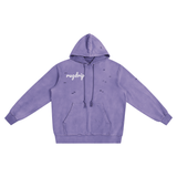 Heavyweight Pure Cotton Hand-Frayed Monkey Washed Hoodie