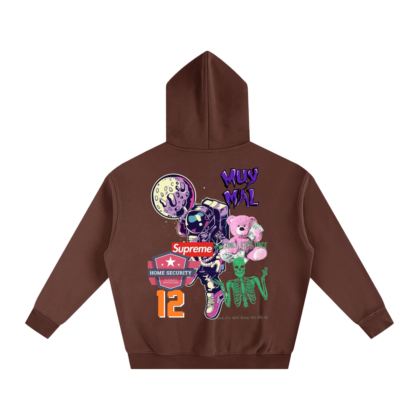 Oversize Fleeced Hoodie