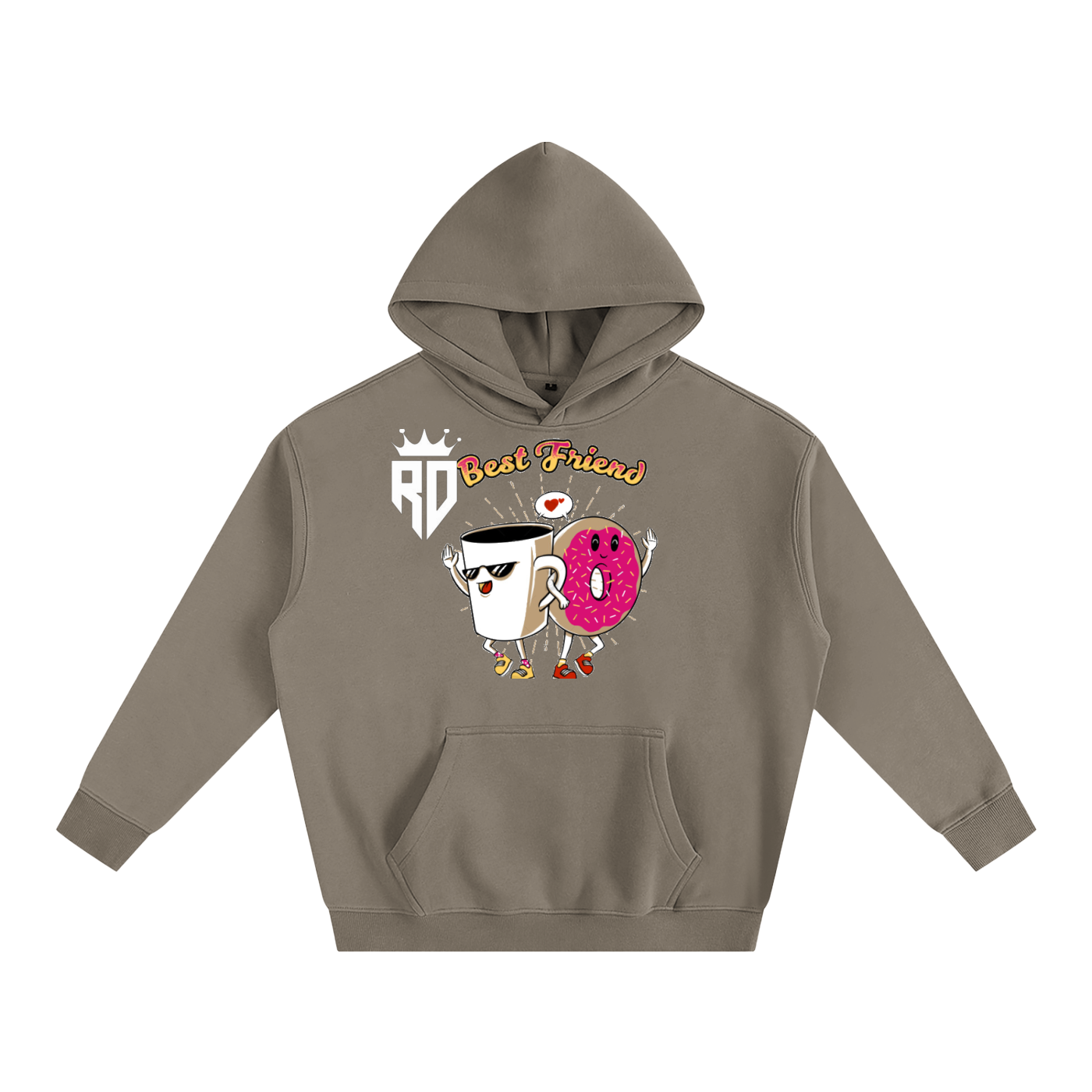 Oversize Fleeced Hoodie