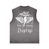Reverse Washed Tank Top