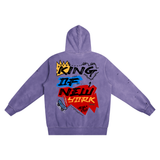 Heavyweight Pure Cotton Hand-Frayed Monkey Washed Hoodie