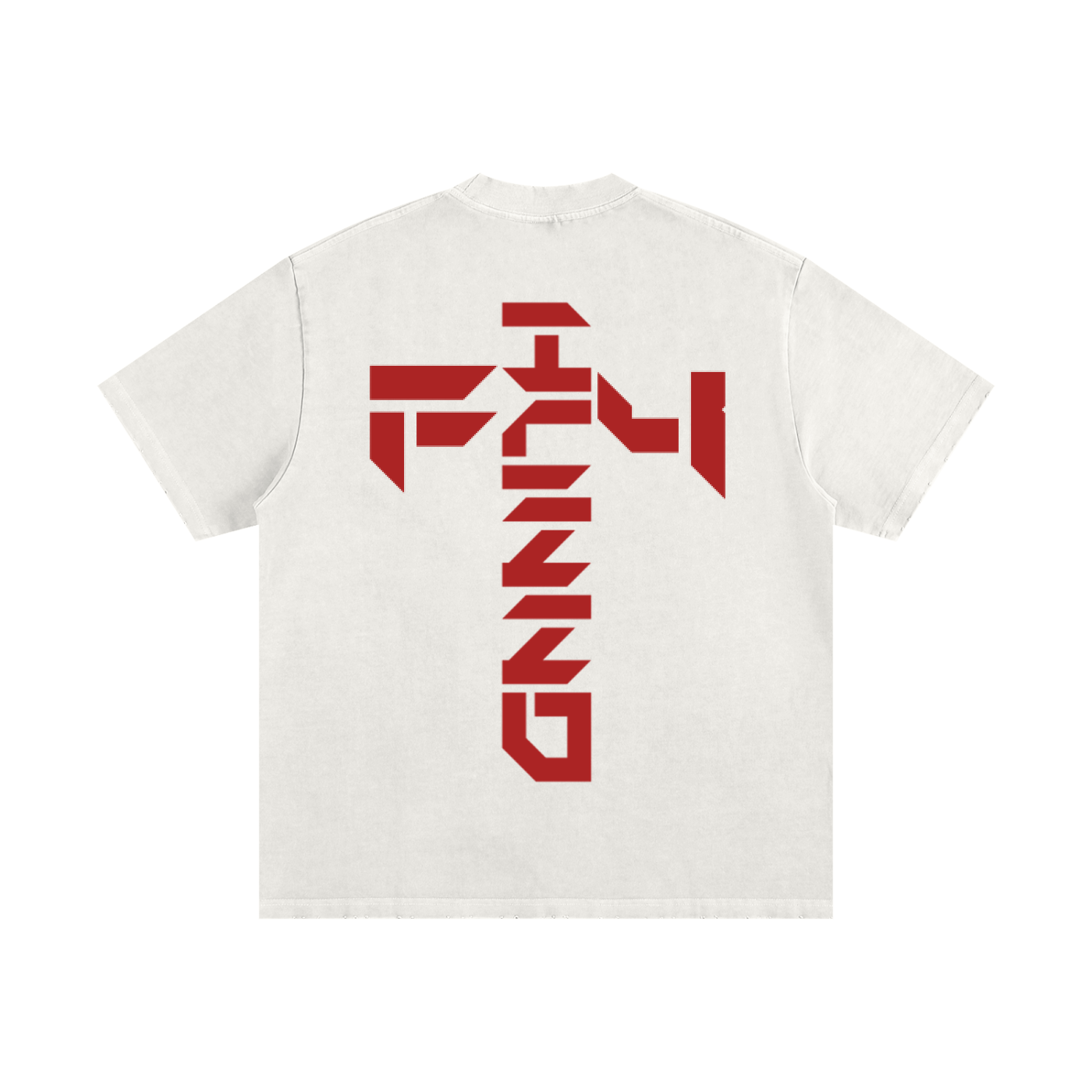 Heavyweight Vintage Washed Frayed T-Shirt