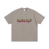 Heavyweight Vintage Washed Frayed T-Shirt