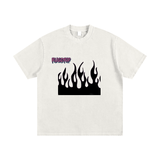 Heavyweight Vintage Washed Frayed T-Shirt