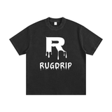 Heavyweight Vintage Washed Frayed T-Shirt