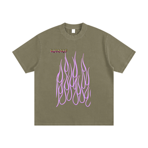 Heavyweight Vintage Washed Frayed T-Shirt