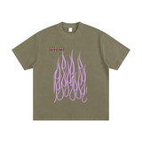 Heavyweight Vintage Washed Frayed T-Shirt