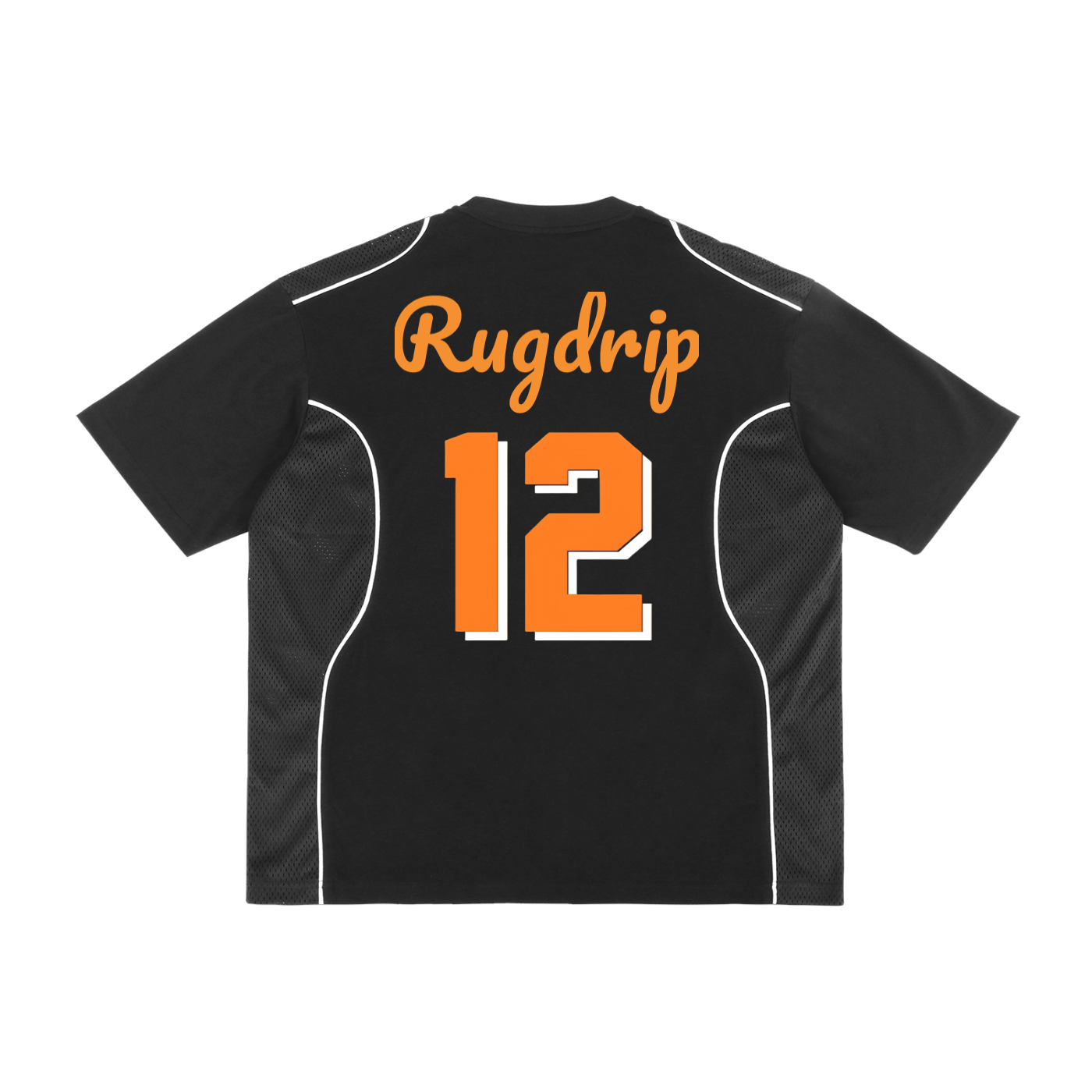 Contrast Piped Panel T-Shirt