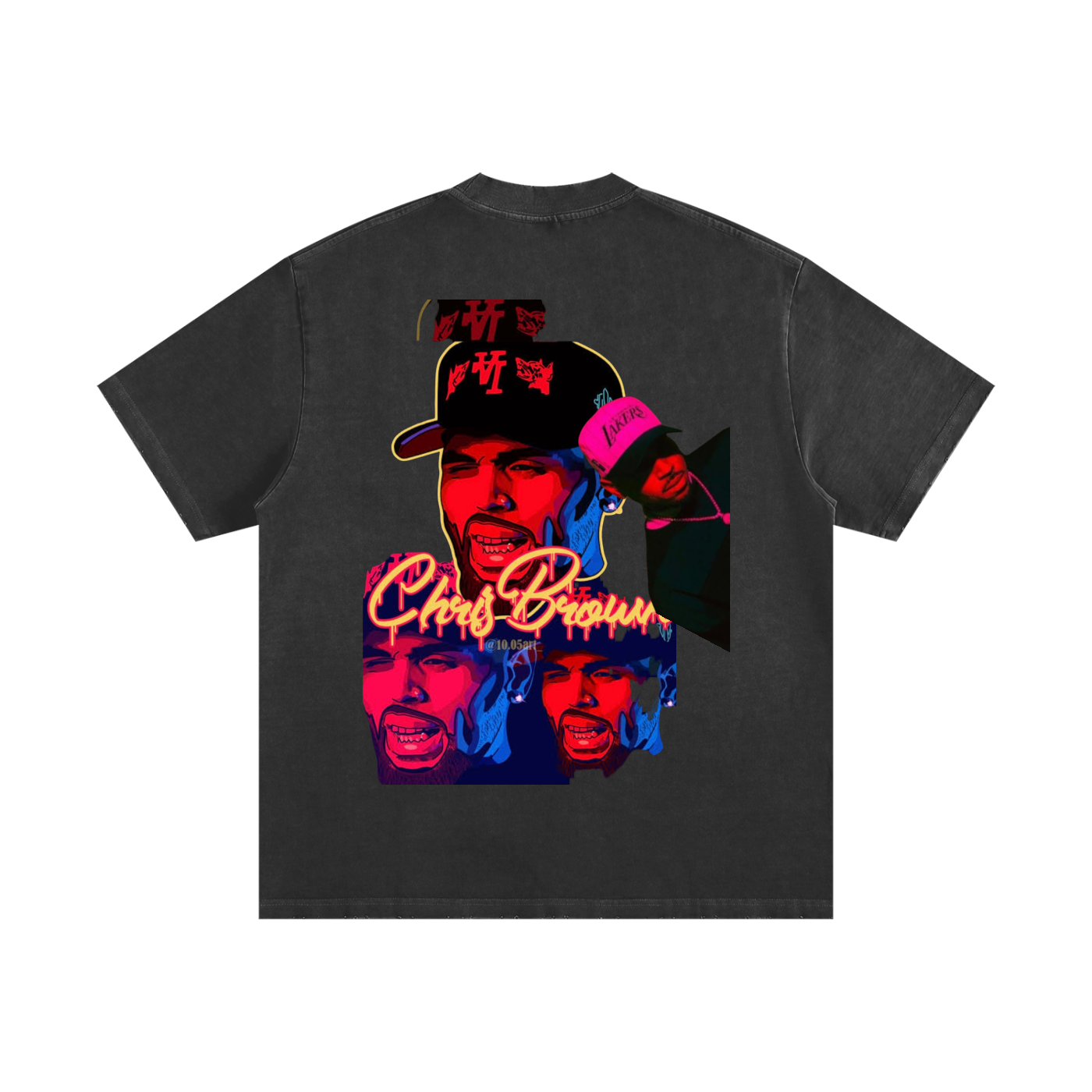 Heavyweight Vintage Washed Frayed T-Shirt