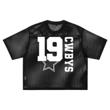 See-through Boxy Net T-shirt