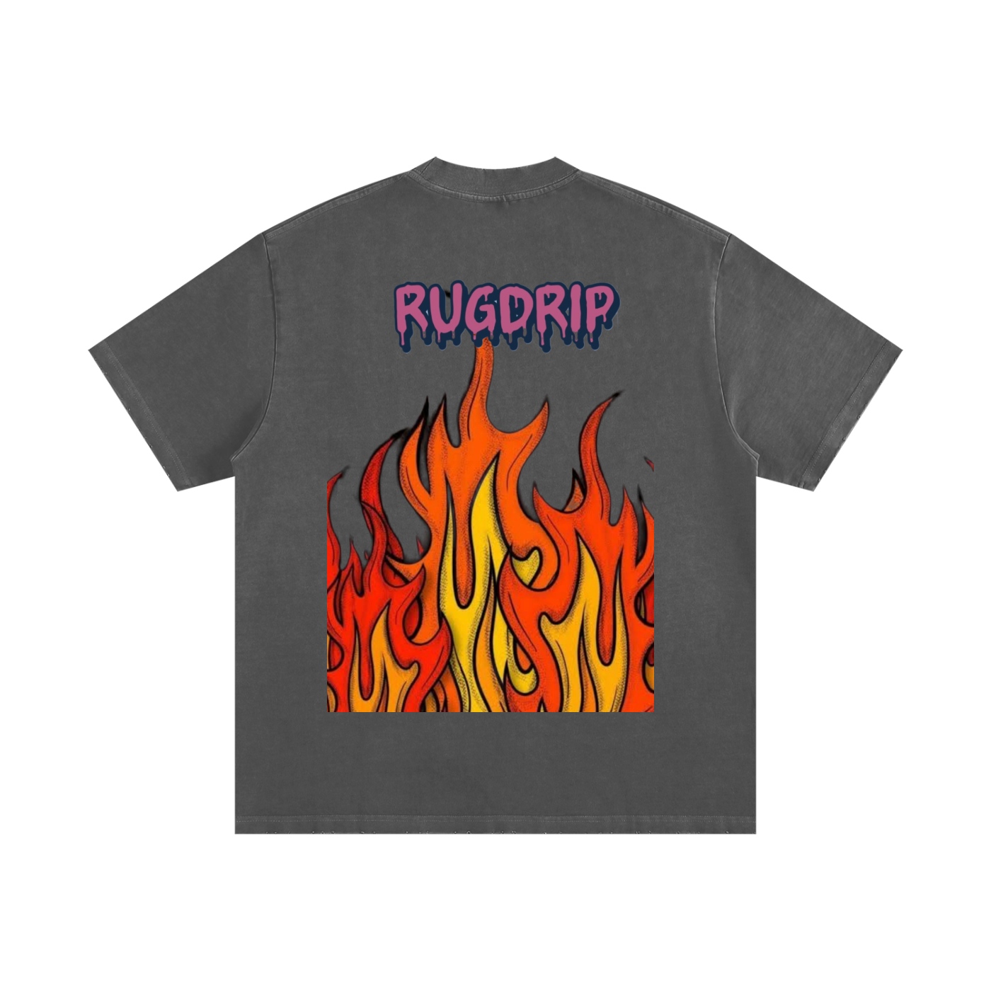 Heavyweight Vintage Washed Frayed T-Shirt