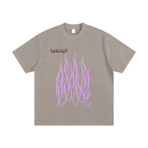 Heavyweight Vintage Washed Frayed T-Shirt