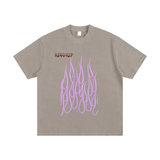 Heavyweight Vintage Washed Frayed T-Shirt