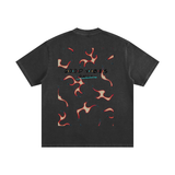 Heavyweight Vintage Washed Frayed T-Shirt
