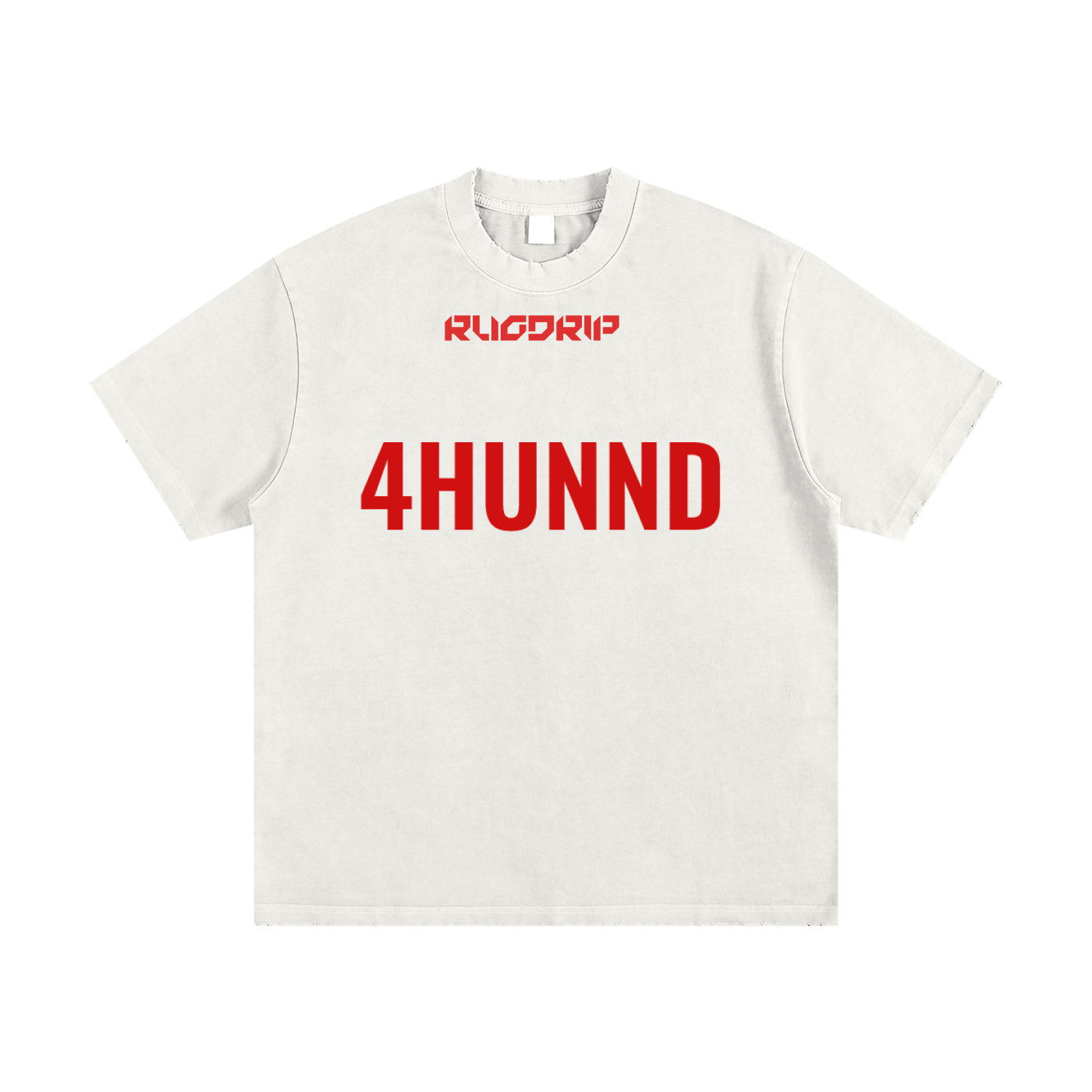 Heavyweight Vintage Washed Frayed T-Shirt