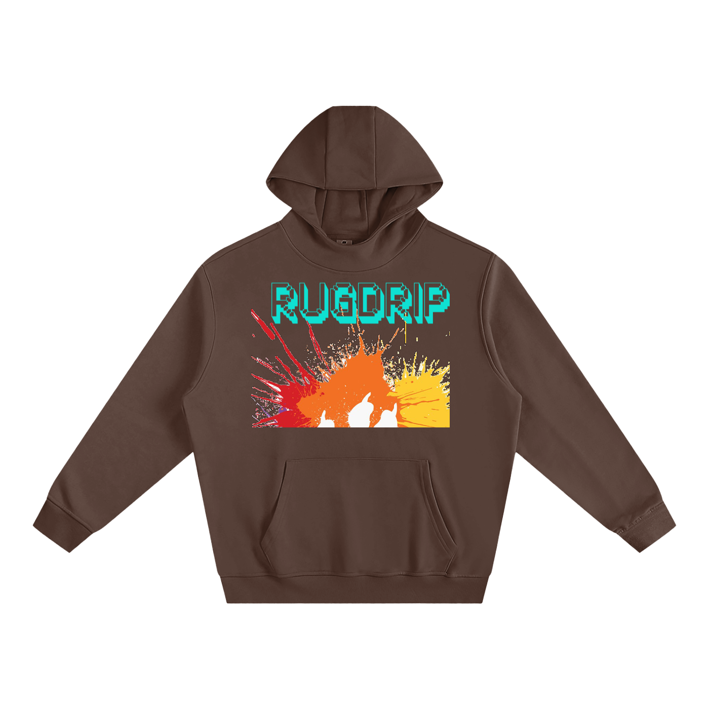 Fleeced High Neck Hoodie