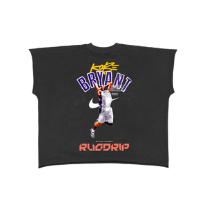Raw Edge Boxy Non-Shrink T-Shirt