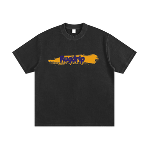 Heavyweight Vintage Washed Frayed T-Shirt