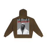 Hand-Frayed Sunfade Zip Hoodie