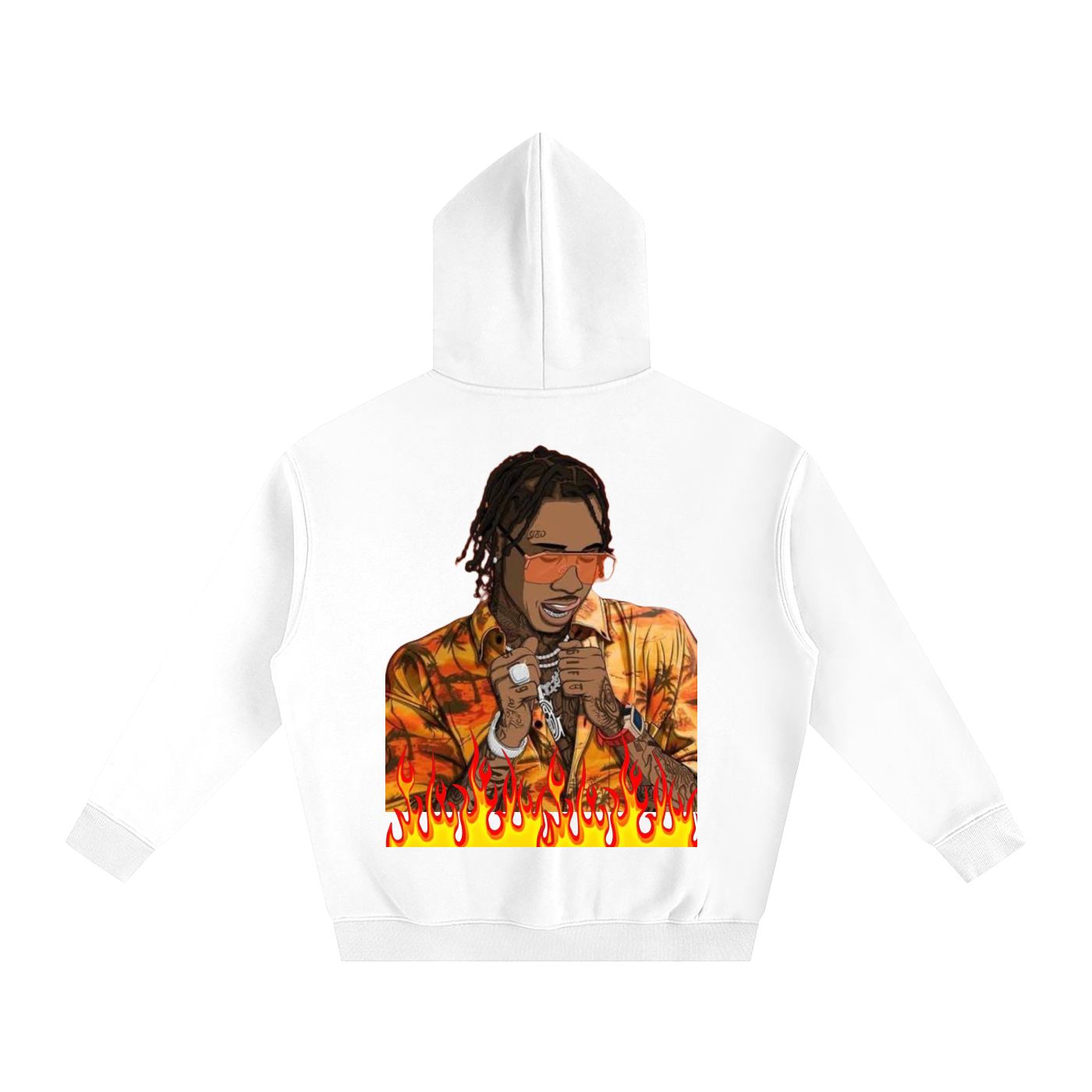 Oversize Fleeced Hoodie