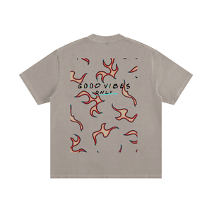 Heavyweight Vintage Washed Frayed T-Shirt